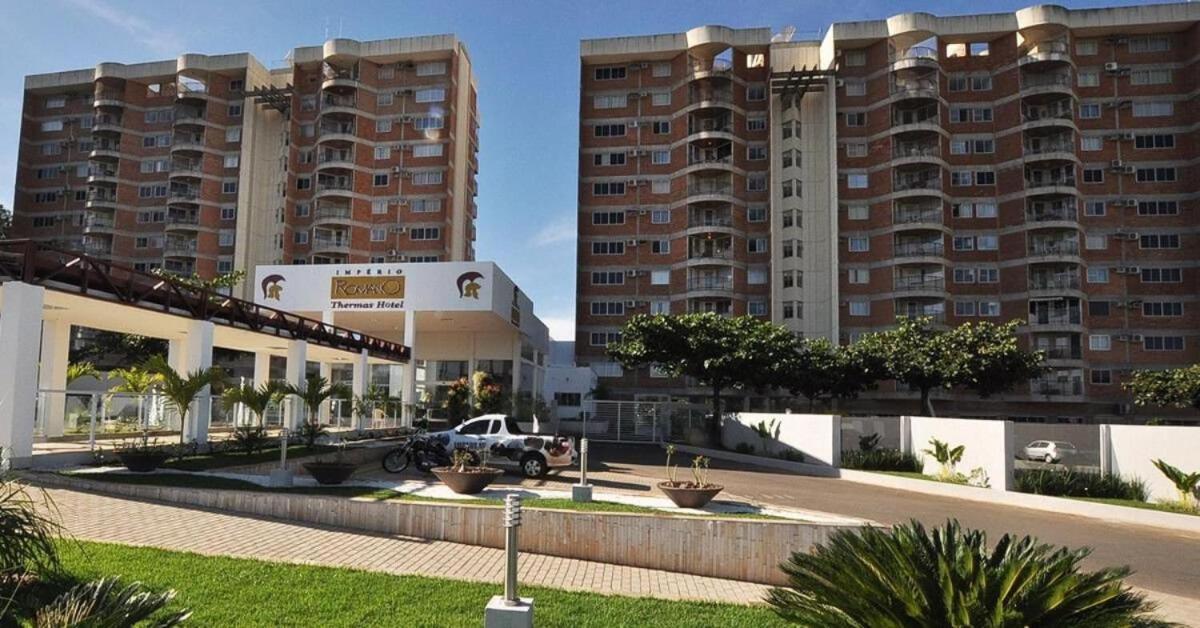 Apartamento Imperio Romano - 2 Quartos, 24Hs Piscina カルダス・ノバス エクステリア 写真